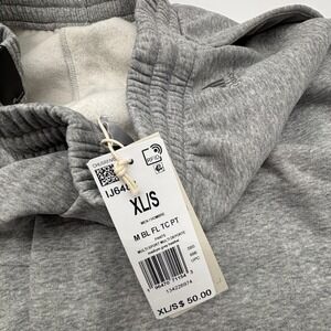 NWT Adidas Mens Essentials Big Logo Fleece Joggers‎ Sweatpants Gray XL SHORT